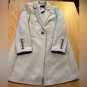 Banana Republic Light Gray Coat